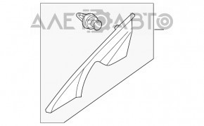 Заглушка бокового зеркала передняя правая Mazda 6 13-21