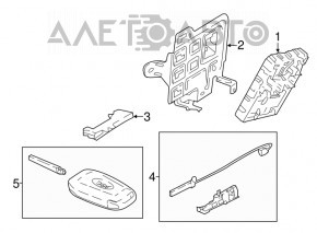 Антена keyless Ford Ecosport 18-22