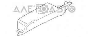Подушка безпеки airbag колінна водійська лев Ford Ecosport 18-22 черн