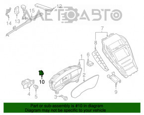 Кнопка parking Lincoln MKZ 13-20