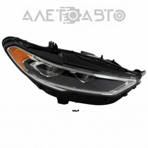 Фара передняя правая в сборе Ford Fusion mk5 17-20 LED, с DRL, песок, царапины