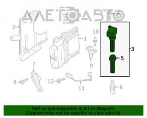 Котушка запалювання Ford Edge 19-2.0T