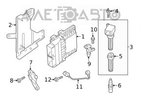 Котушка запалювання Ford Edge 19-2.0T