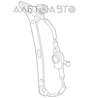 Механізм склопідйомника задній правий Mazda CX-5 17-