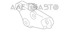 Кронштейн редуктора задній Mazda CX-5 17-