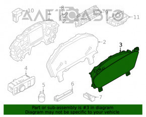 Щиток приладів Ford Escape MK4 20-21