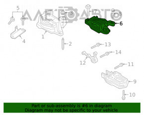 Подушка двигателя левая Ford Escape MK4 20-22 1.5T FWD