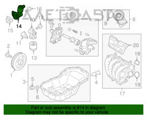 Регулятор давления масла Mazda CX-5 17- 2.5 с датчиком