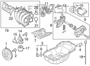 Накладка двигуна Mazda CX-5 13-16