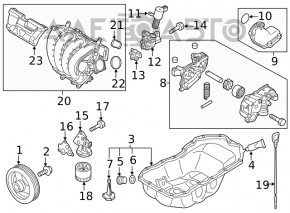 Клапан VVTi Mazda 6 13-17 2.5 новий OEM оригінал