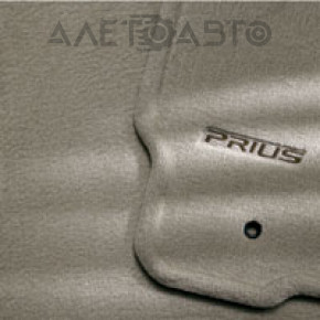 Комплект ковриков Toyota Prius 30 10-15 тряпка серый, под химчистку