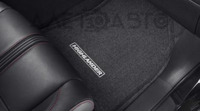Комплект килимків салону Toyota Highlander 14-19 під 3 ряди ганчірка черн