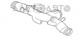 Повітропровід на впуск Jaguar F-Pace X761 17- AJ126