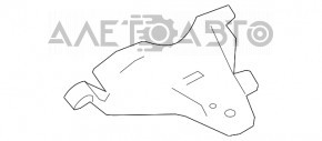Кронштейн подушки двигателя правый Jaguar F-Pace X761 17- 3.0, 5.0