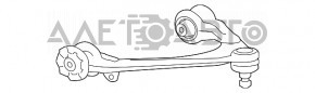 Рычаг верхний передний левый Jaguar F-Pace X761 17-20