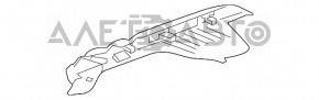 Накладка обшивки арки верхня ліва Jaguar F-Pace X761 17- чорна