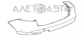 Бампер задний голый с губой Jaguar F-Pace X761 17-20 под 1 сдвоенный выхлоп, под 4 парктроника