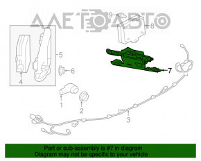 Датчик відкриття багажника ногою лев Jaguar F-Pace X761 17-20