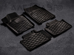 Комплект килимків салону Dodge Durango 13-15 гума чорний, під 2 ряди