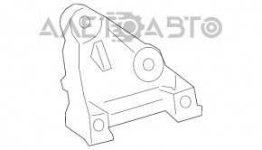 Кронштейн компрессора кондиционера Toyota Highlander 20-22 3.5