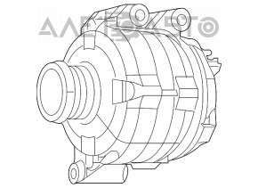 Генератор Dodge Durango 11-15 220 amp 3.6