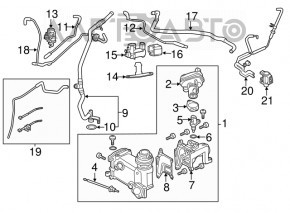 Датчик температури охолоджувальної рідини Audi A4 B9 17-2.0T