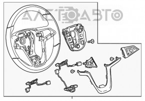 Руль голый Buick Encore 13-16 под радар