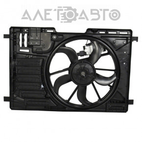 Диффузор кожух радиатора в сборе Ford Escape MK3 13-16 дорест 1.6T 2.5, без блока управления, новый неоригинал