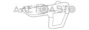 Обрамлення ПТФ переднє права Ford Explorer 18-19 рест новий неоригінал