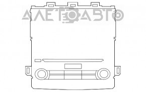 Монитор, дисплей Subaru Impreza 17- GK touch screen, Premium, вмятины сверху, царапины