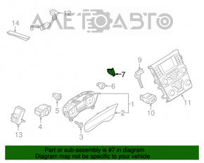 Кнопка аварийной сигнализации Ford Fusion mk5 13-20