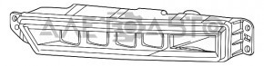Противотуманная фара птф левая Honda Insight 19-22 новый OEM оригинал