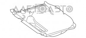 Поддон багажника под запаску Mercedes GLA 15-20
