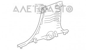 Накладка центральной стойки нижняя правая Mercedes GLA 15-20