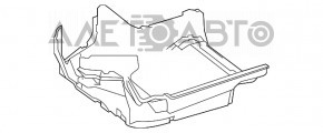 Покрытие пола переднее правое Mercedes GLA 14-20