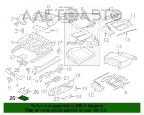 Seat Control Module Switch Audi A5 F5 17-