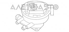 Фільтр паливного абсорбера у зборі Audi Q5 80A 18-19