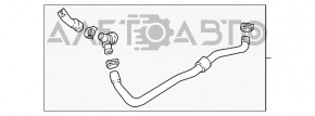 Патрубок охолодження помпа-охолоджувач КПП VW Passat b8 16-19 USA 2.0T 2 частини зі швидкозніманням