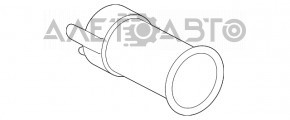 Прикуриватель центральной консоли Toyota Sienna 11-20 слом креп