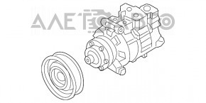 Компресор кондиціонера Audi Q5 8R 09-17 2.0T
