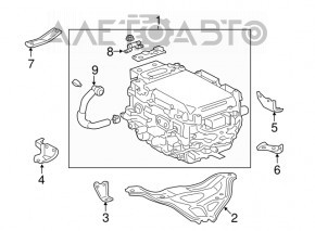 Кріплення інвертора Lexus ES300h 13-18