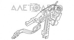 Механизм ручки двери задней правой Ford Escape MK4 20-