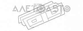 Дефлектор воздуховода передний центральный Audi Q5 8R 09-17