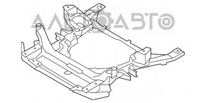 Подрамник передний BMW X5 F15 14-18 N55, 4.4T под активное рулевое