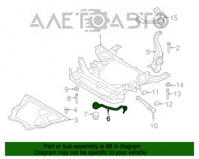 Рычаг передний нижний передний правый BMW X5 F15 14-18