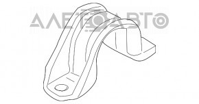 Скоба крепления переднего стабилизатора левая BMW X5 F15 14-18