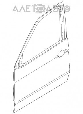Двері голі передні ліві BMW X5 F15 14-18