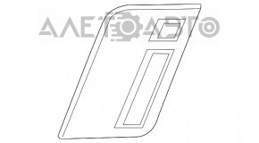 Эмблема надпись "i" крыло левая BMW 5 G30 17-23