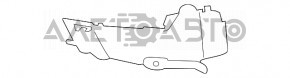 Решітка переднього бампера ліва BMW X5 F15 14-18 закрита з сірою накладкою