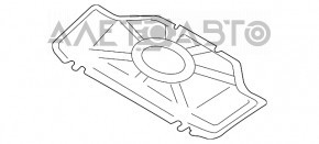 Ізоляція капота BMW X5 F15 14-18 надрив обшивки
